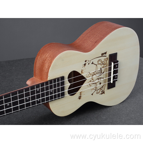 23 inch cup graphics ukulele